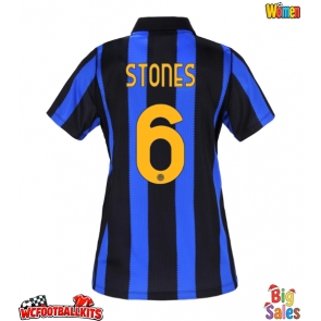Inter Milan John Stones #6 Replica Home Stadium Shirt for Women 2026-27 Short Sleeve